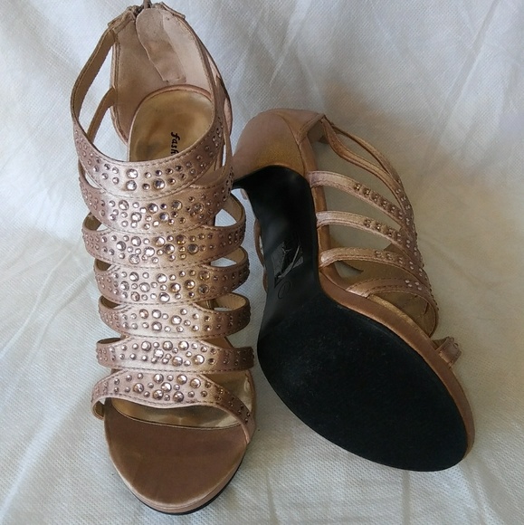 New Women's Open Toe Dress Shoes - Picture 6 of 7